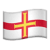 🇬🇬 flag: Guernsey display on Apple